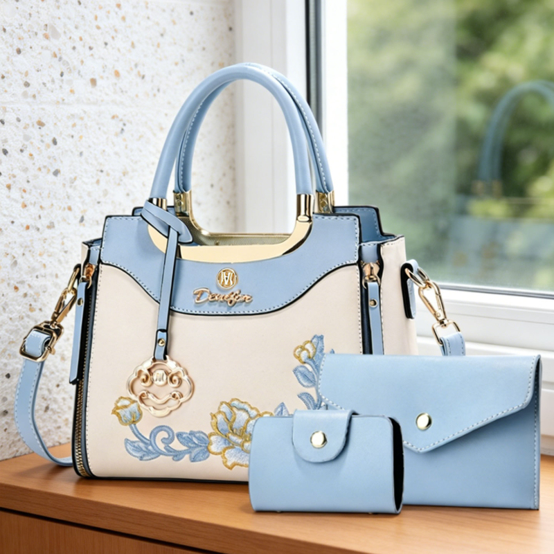 Women'S Bags Handbags - 3-częściowy zestaw wysokiej jakości haftowanych torebek,
