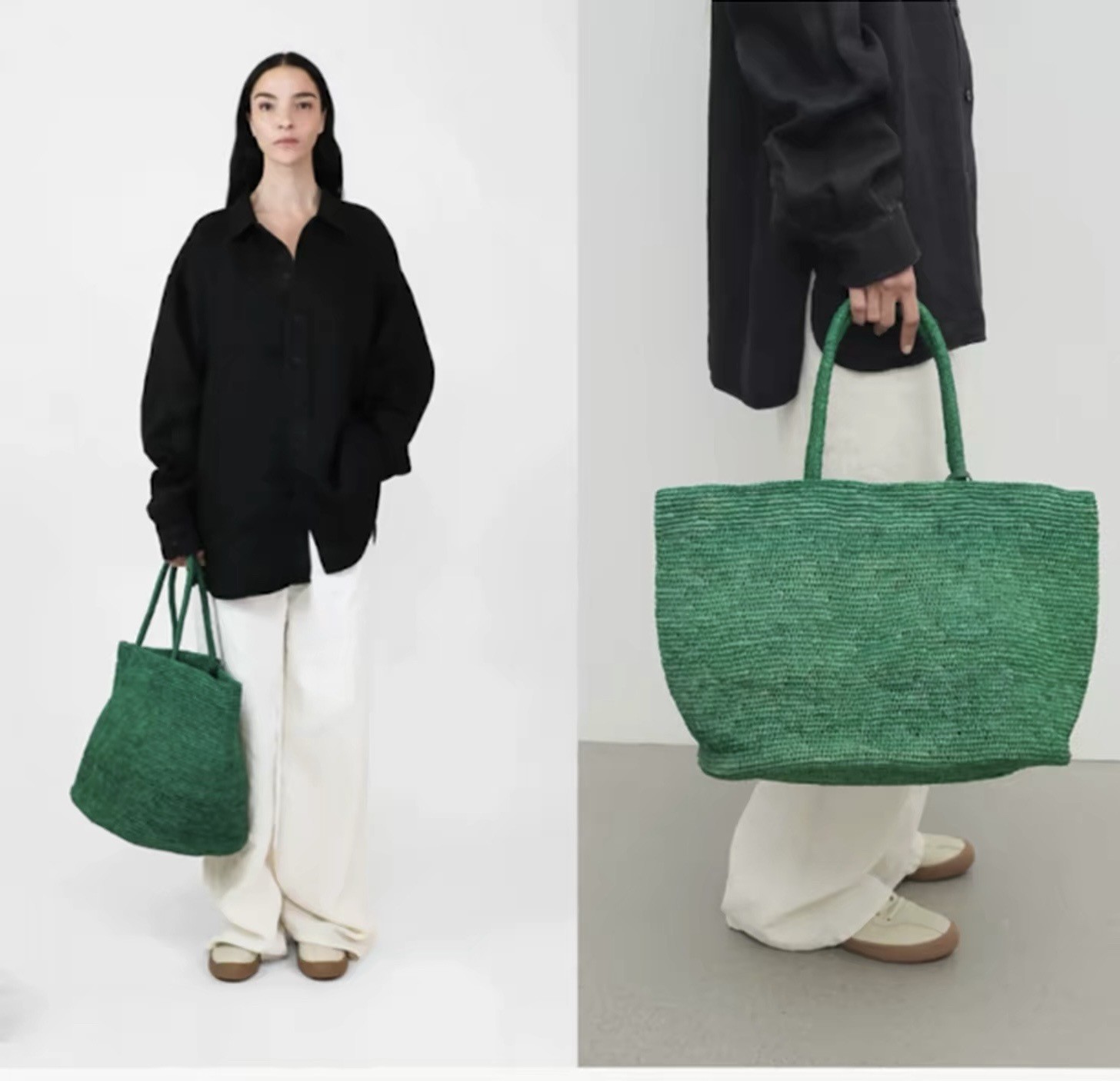 Women'S Raffia Bags - 2026 Nowa letnia, ręcznie robiona torba