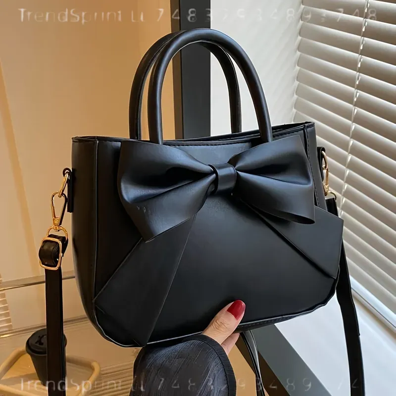 Elegancka czarna torebka z kok – Women'S Bags Handbags recenzja i cena