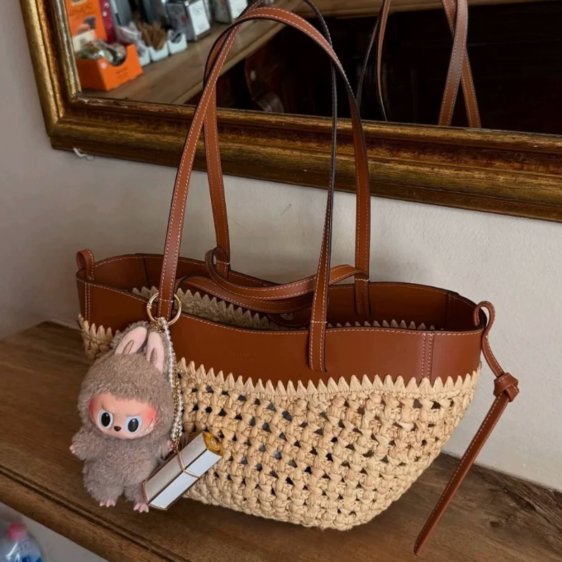 Letnia ażurowa torba na co dzi – Women'S Raffia Bags recenzja i cena